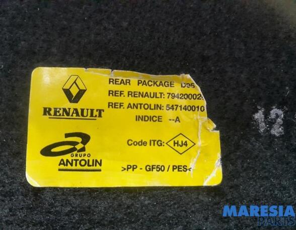 Rear Shelf Trim RENAULT Megane III Coupe (DZ0/1)