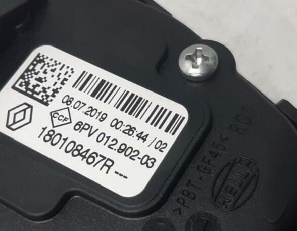 180108467R Sensor für Drosselklappenstellung RENAULT Clio V (BF) P16298613