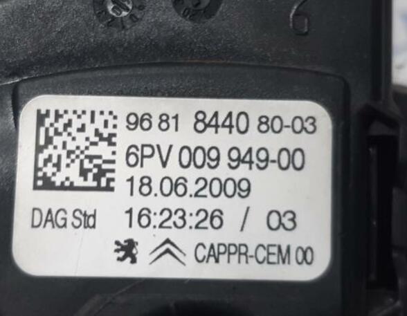 9681844080 Sensor für Drosselklappenstellung PEUGEOT 207 SW (WK) P15709856