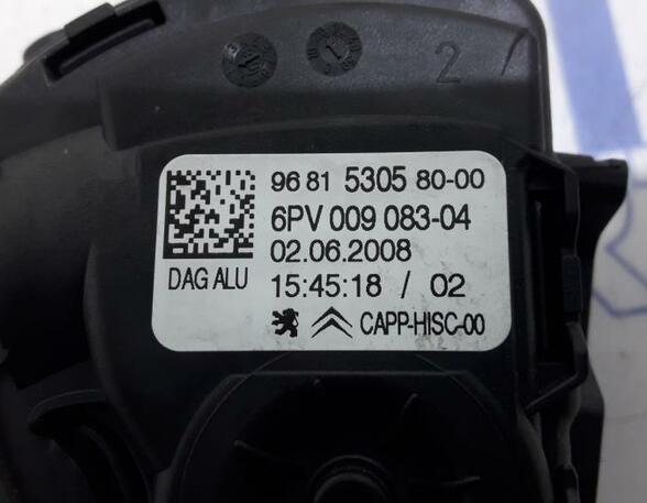 9681530580 Sensor für Drosselklappenstellung PEUGEOT 207 CC P12723741