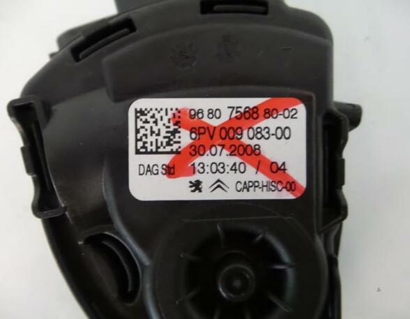 Smoorkleppenverstelling Sensor PEUGEOT 308 SW I (4E, 4H)