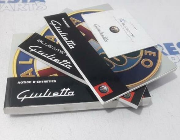 Operation manual ALFA ROMEO Giulietta (940)