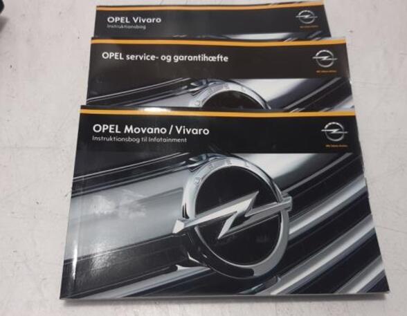 Operation manual OPEL Vivaro Combi (--), OPEL Vivaro B Kasten (--)