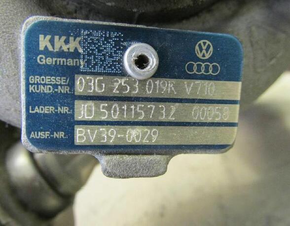 Turbolader 1.9/77KW  BLS VW CADDY III KOMBI (2KB  2KJ  2CB  2CJ) 1.9 77 KW
