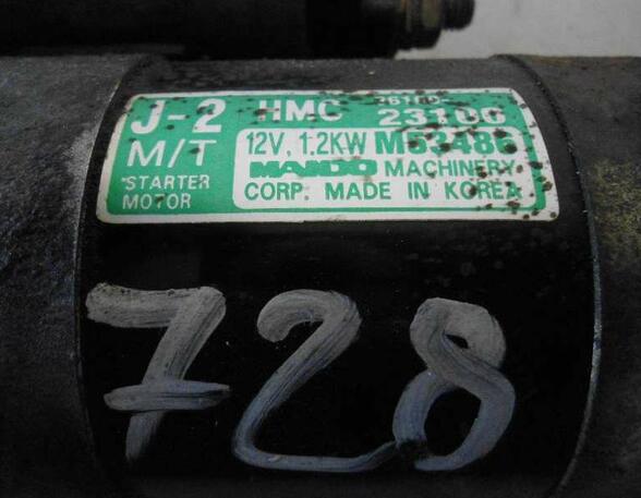 Anlasser 1.6/83KW HYUNDAI LANTRA II (J-2) 1.6 16V 84 KW