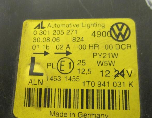Hauptscheinwerfer links bis 11/06  Xenon VW TOURAN (1T1  1T2) 1.9 TDI 77 KW
