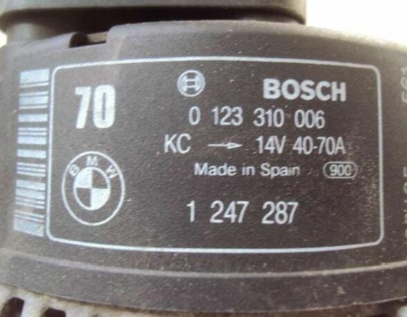 Lichtmaschine 70A BMW 3 COMPACT (E36) 316G 75 KW