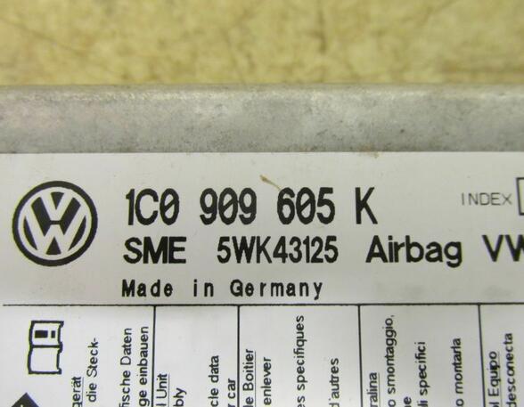 Steuergerät Airbag  VW POLO (9N_) 1.4 16V 55 KW