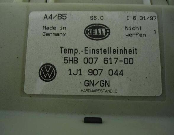 Heating & Ventilation Control Assembly VW Passat (3B2)