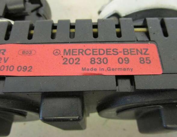 Heating & Ventilation Control Assembly MERCEDES-BENZ C-Klasse (W202)