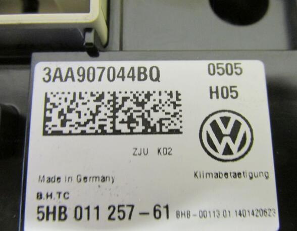 Heating & Ventilation Control Assembly VW Touran (1T3), VW Touran (1T1, 1T2)