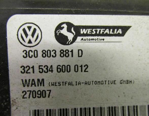 Anhängerkupplung abnehmbar  ohne E-Satz  VW PASSAT VARIANT (3C5) 2.0 TDI 4MOTION 103 KW