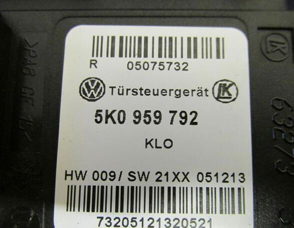 Power window control unit VW Touran (1T3), VW Touran (1T1, 1T2)