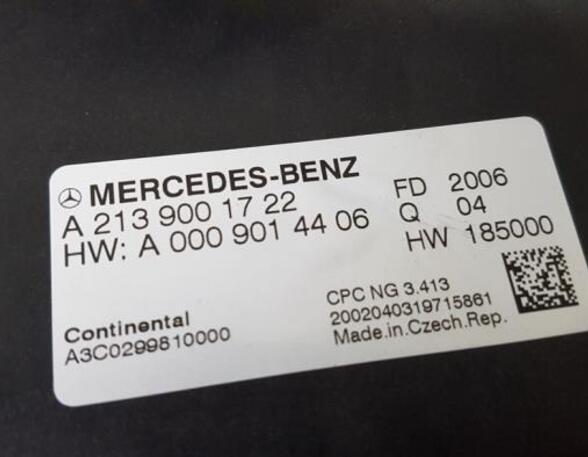 P15950481 Steuergerät MERCEDES-BENZ A-Klasse Stufenheck (V177) A2139001722