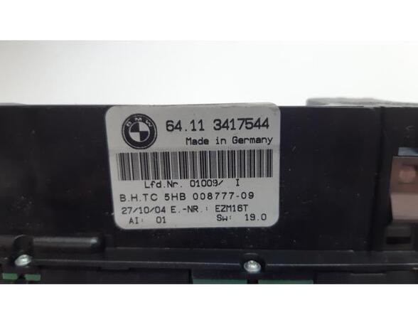 Heating & Ventilation Control Assembly BMW X3 (E83), BMW X3 (F25)