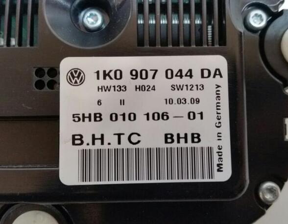 Heating & Ventilation Control Assembly VW Scirocco (137, 138)