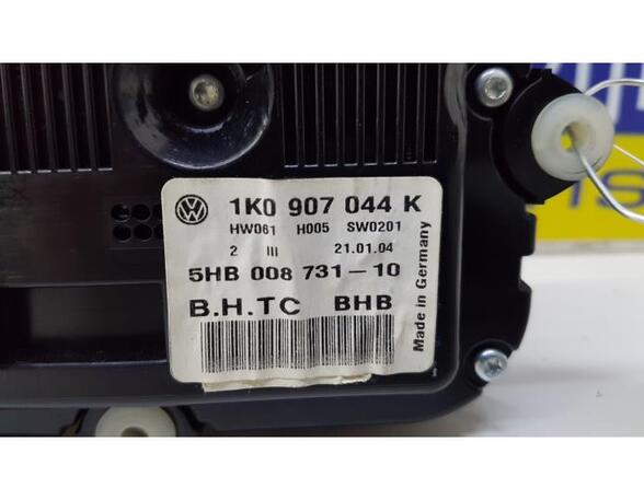 Heating & Ventilation Control Assembly VW Golf V (1K1), VW Golf VI (5K1)