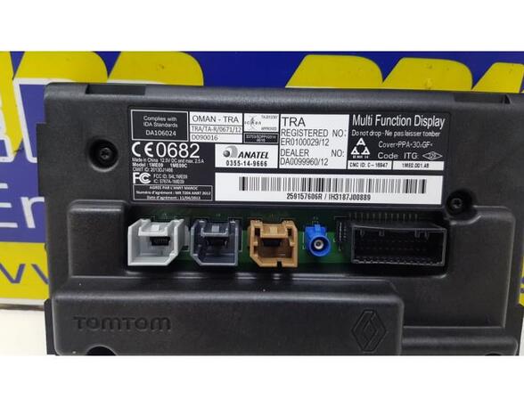 P13033656 Monitor Navigationssystem RENAULT Twingo III (BCM) 259157606R