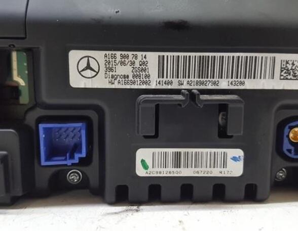 P17381879 Monitor Navigationssystem MERCEDES-BENZ CLA Coupe (C117) A1669007814