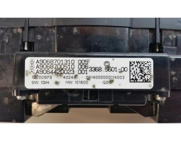 Hazard Warning Light Switch MERCEDES-BENZ Sprinter 3,5-T Kasten (906)