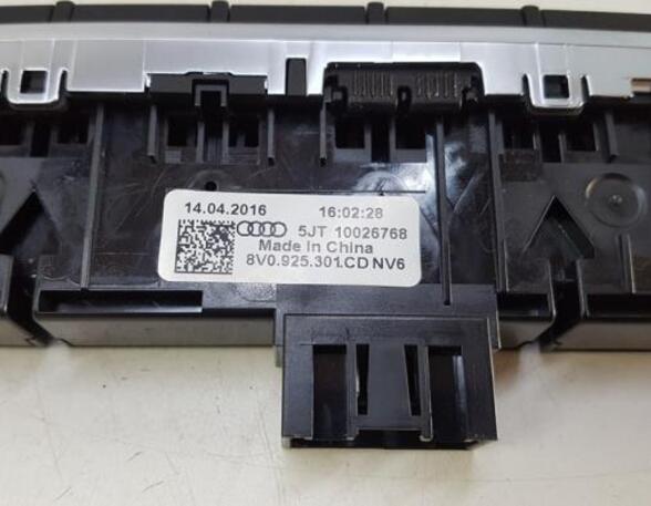 P15494203 Schalter für Warnblinker AUDI A3 Sportback (8V) 8V0925301CD