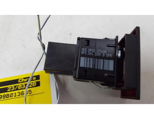 Hazard Warning Light Switch AUDI A3 (8P1), AUDI A3 Sportback (8PA)