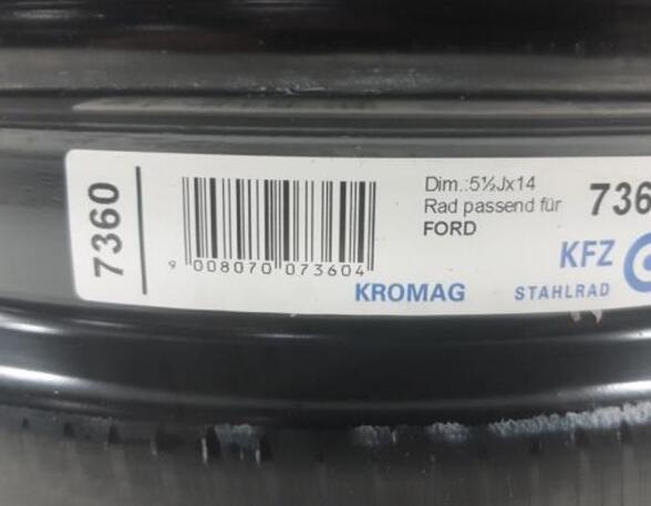 P19769816 Felge Stahl FORD Ka (RU8) KBA43736