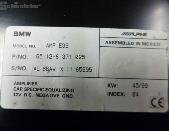 Audio-Verstärker  BMW 5 (E39) 523I 125 KW