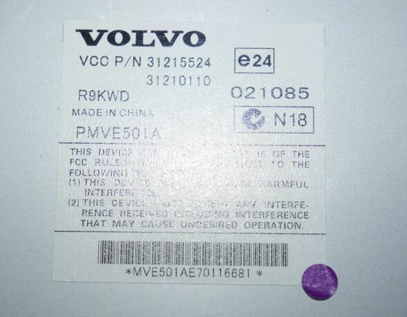 Audio-Verstärker  VOLVO C30 2.0 D 100 KW