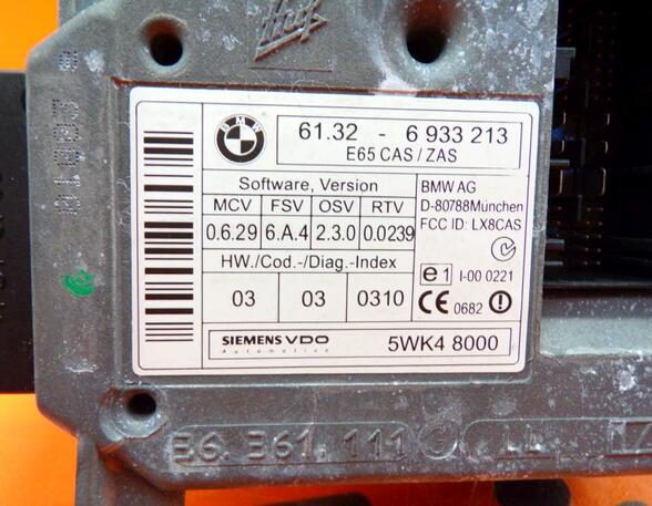 Zündanlassschalter START - STOP / SCHALTER PDC BMW 7 (E65  E66  E67) 745I  LI 245 KW