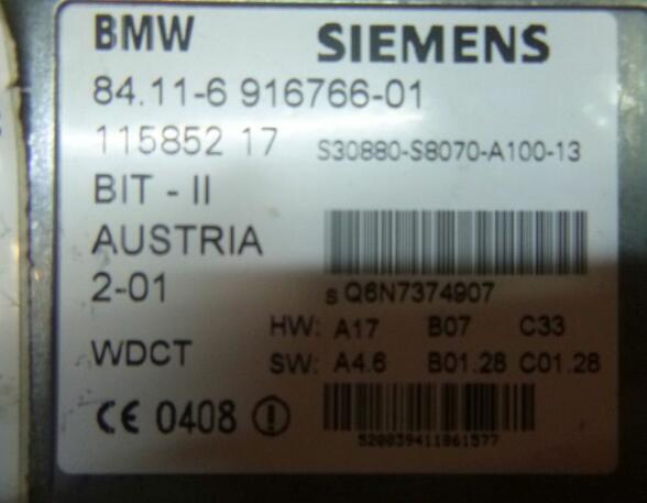 Steuergerät EMPFANGSGERÄT TELEFON BMW 3 (E46) 320D 95 KW