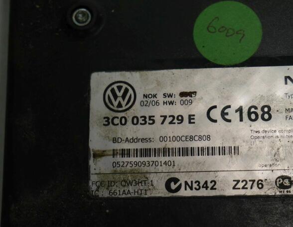 Steuergerät TELEFON BLUETOOTH INTERFACE VW PASSAT (3C2) 1.9 TDI 77 KW