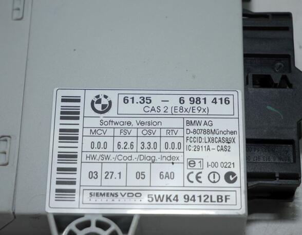 Steuergerät CAS2 FÜR FENSTERHEBER UND ZV BMW 1 (E87) 120D 120 KW