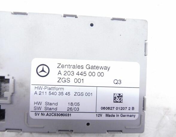 Steuergerät Zentrales Gateway Modul MERCEDES-BENZ VITO BUS (W639) 115 CDI 110 KW