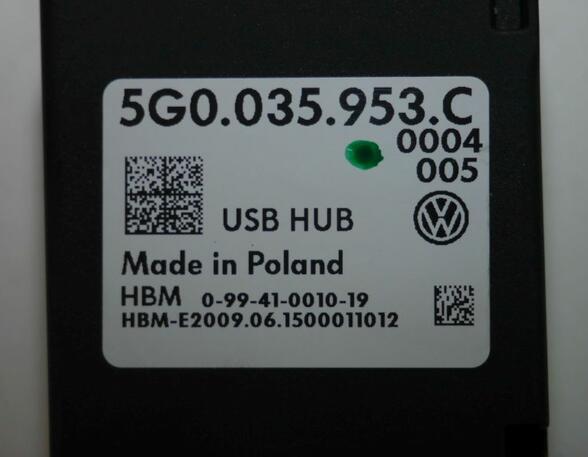 Steuergerät USB Schnittstelle USB-HUB VW PASSAT (3G2  CB2) 2.0 TDI 110 KW