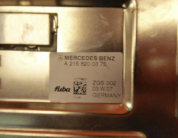 Regeleenheid MERCEDES-BENZ CLK Cabriolet (A209)
