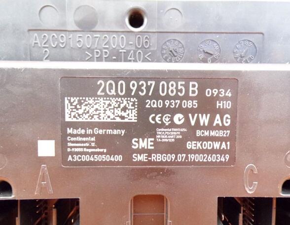 Komfortsteuergerät BORDNETZ / GATEWAY ( BCM ) SKODA FABIA III (NJ3) 1.0 44 KW