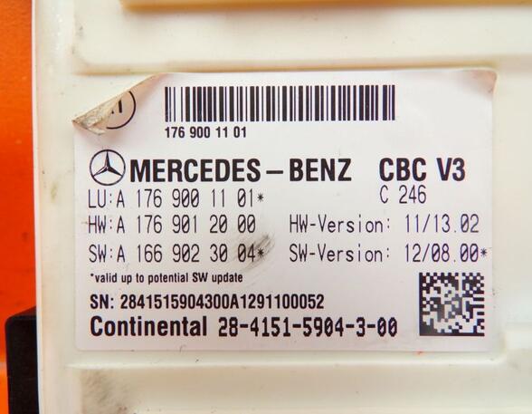 Regeleenheid MERCEDES-BENZ B-Klasse (W242, W246)