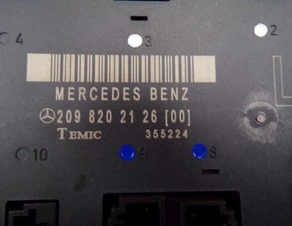 Regeleenheid MERCEDES-BENZ CLK Cabriolet (A209)