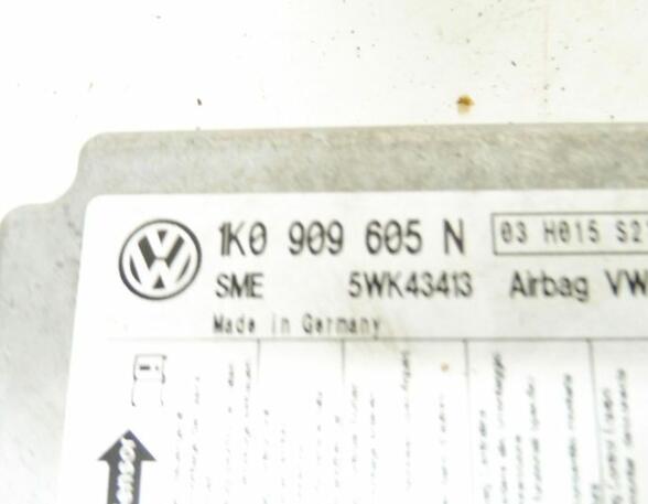 Regeleenheid airbag VW Golf V (1K1)