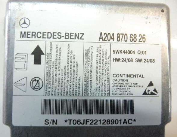 Steuergerät Airbag  MERCEDES-BENZ C KLASSE T-MODEL (S204) C 200 CDI 100 KW