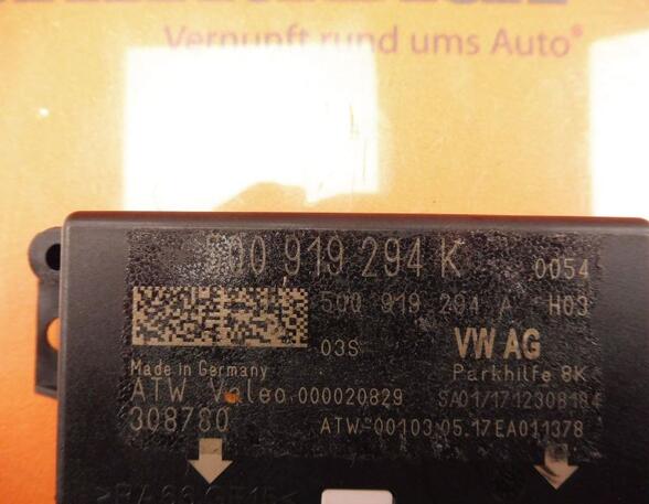 Steuergerät Einparkhilfe  VW POLO (6C1  6R1) 1.2 TSI 16V 66 KW