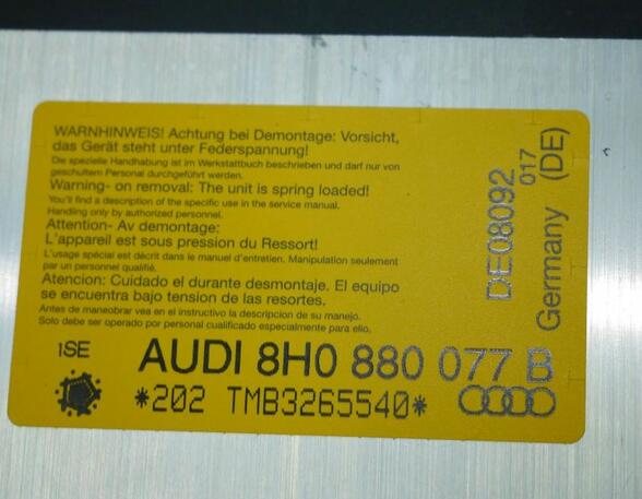 Energy-Absorbing Unit AUDI A4 Cabriolet (8H7, 8HE, B6, B7)