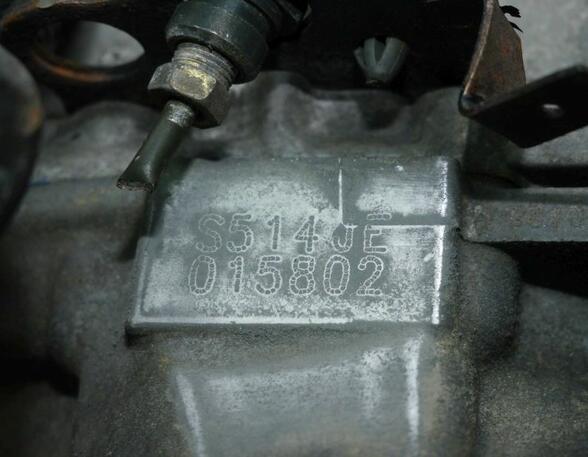 Getriebe Schaltgetriebe S514JE / 015802 / 239526km KIA SPORTAGE (JE_) 2.0 CRDI 4WD 103 KW