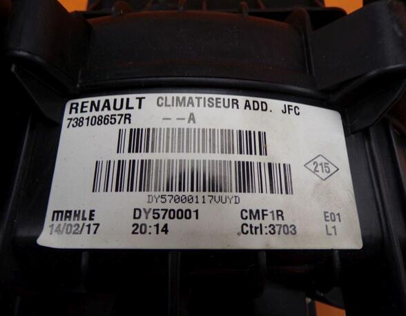 Gebläsemotor Hinten RENAULT ESPACE V (JR) 1.6 DCI 160 118 KW