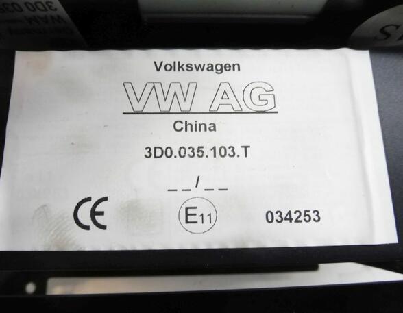 CD-Wechsler 6-Fach mit Halterung  Mit TV Tuner VW PHAETON (3D_) 3.0 V6 TDI 4MOTION 176 KW