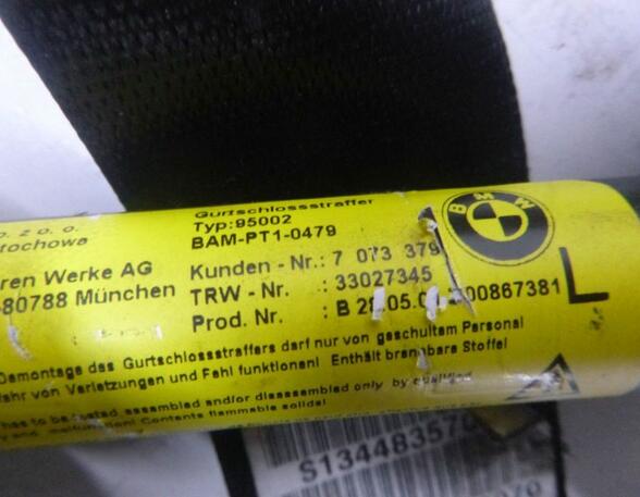Gurtstraffer +Sicherheitsgurt BMW X3 (E83) 3.0 D 150 KW