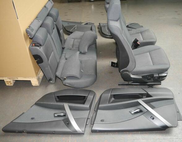 Sitzgarnitur komplett Stoff Dunkelgrau Elektrisch BMW 5 TOURING (E61) 525D 130 KW