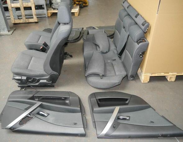 Sitzgarnitur komplett Stoff Dunkelgrau Elektrisch BMW 5 TOURING (E61) 525D 130 KW