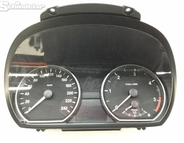 Tachometer Kombiinstrument BMW 1 (E81) 116D 85 KW